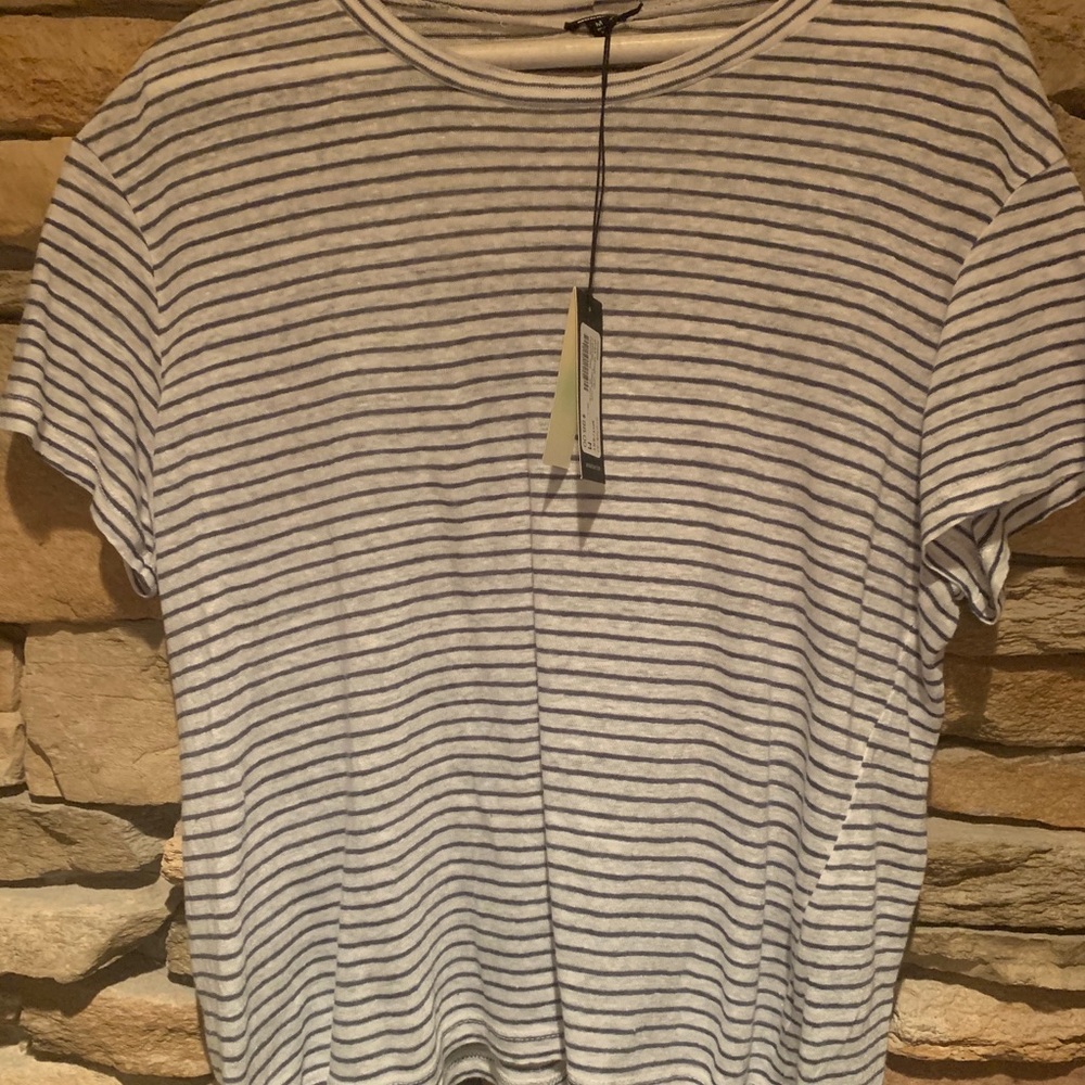 NWT MONROW striped tee